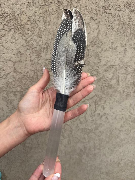 Selenite Wand