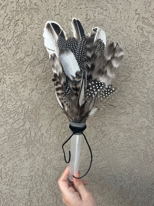 Selenite Smudging Wand