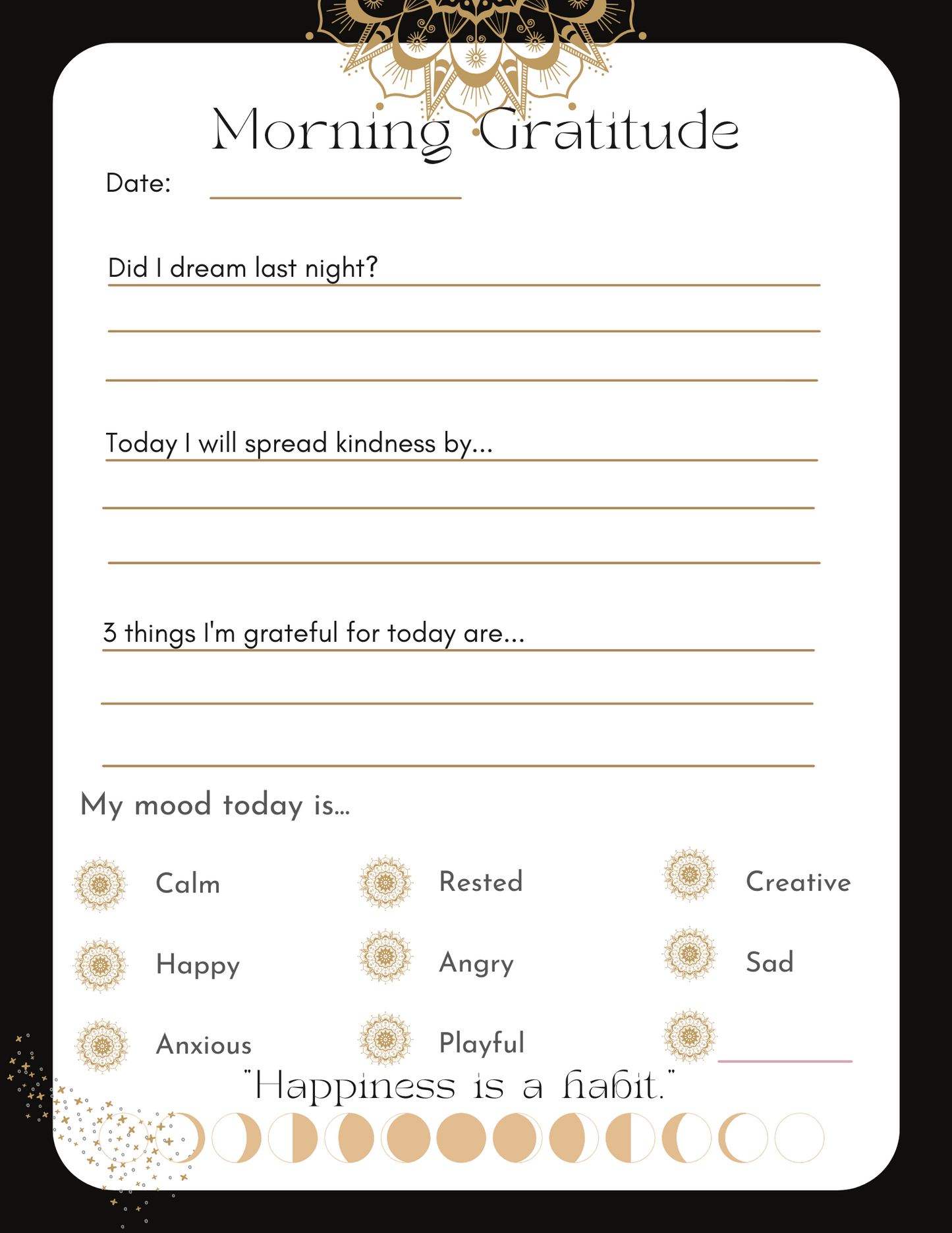 Sweet Dreams Sleep Hygiene Journal and online course. May 18th @ 8:00 pm