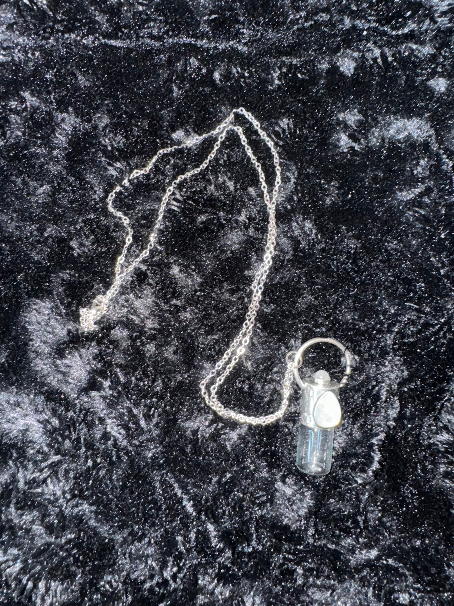 Natural Moonstone essential oil roller bottle 32 in.
