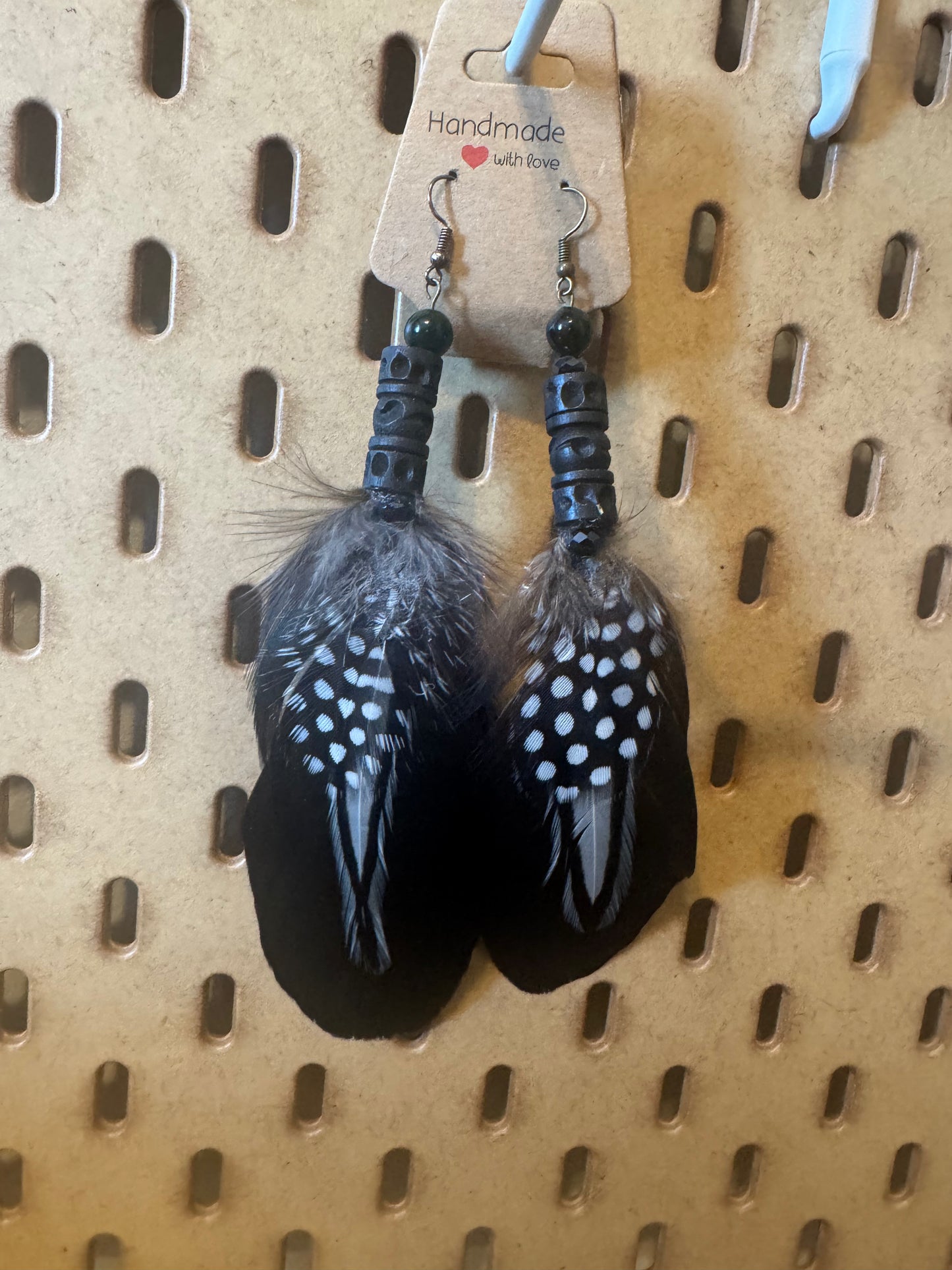 Handmade Feather Earrings