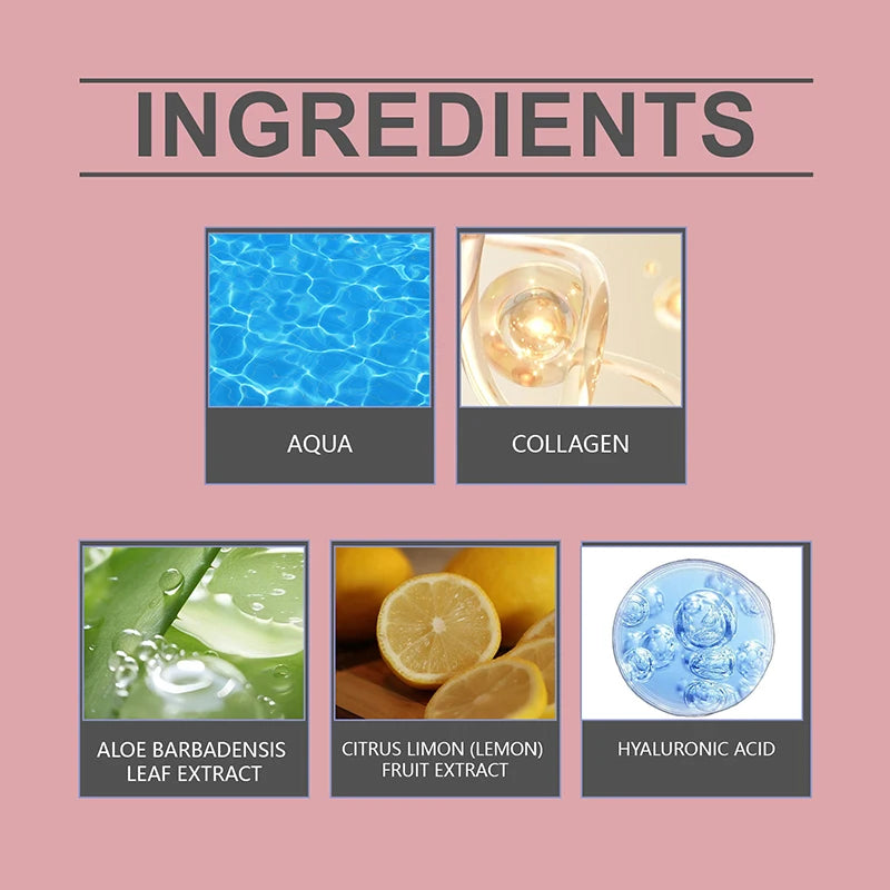 Bio Collagen Face Mask Shrink Pores Deep Hydrating Overnight Mask Moisturizing Refreshing Brightening Face Skin Care New