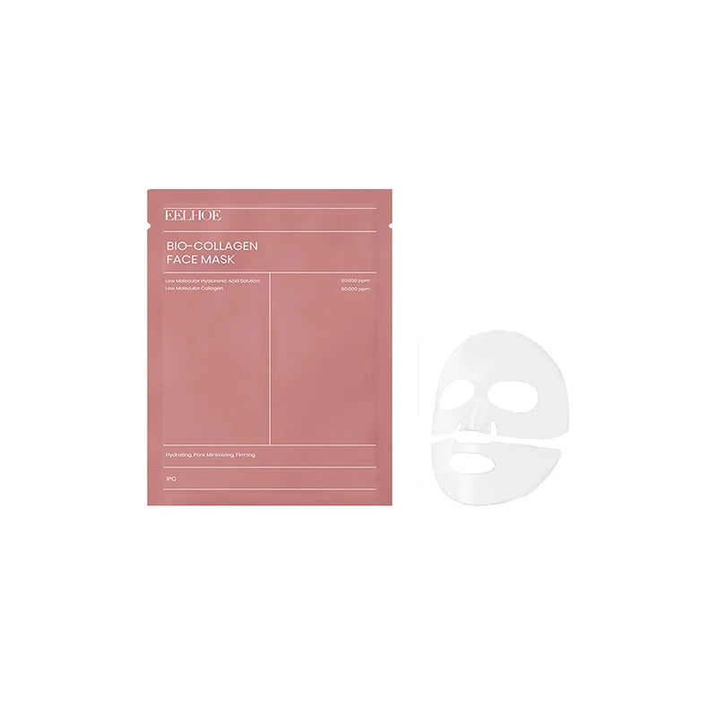Bio Collagen Face Mask Shrink Pores Deep Hydrating Overnight Mask Moisturizing Refreshing Brightening Face Skin Care New